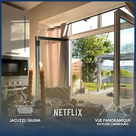 Villa L'envol - Jacuzzi, Sauna Et Belle Vue Cherbourg-en-Cotentin